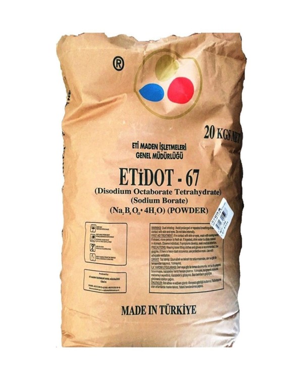 Bor Etidot 67 Etibank 20KG Zirai Bor